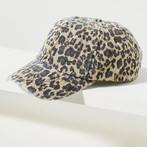 Anthropologie leopard hat